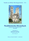 Cover: Nordrheinisches Klosterbuch - Verlag Franz Schmitt