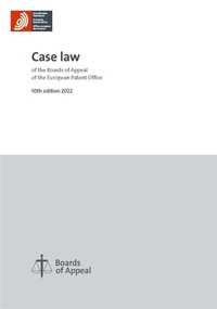 Bild: Case Law of the Boards of Appeal of the European Patent Office - Europäisches Patentamt