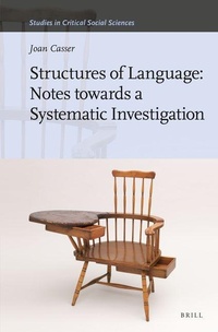 Enlarge image Cover: Structures of Language: Notes Towards a Systematic Investigation - Brill