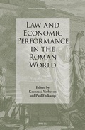 Cover: Law and Economic Performance in the Roman World - Brill