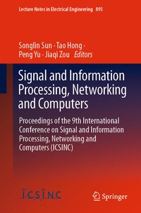 Enlarge image Cover: Signal and Information Processing, Networking and Computers - Springer