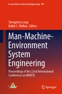 Cover: Man-Machine-Environment System Engineering - Springer