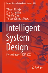 Enlarge image Cover: Intelligent System Design - Springer
