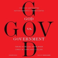 Enlarge image Cover: God vs. Government - Blackstone Publishing