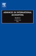 Cover: Advances in International Accounting: Volume 20 - JAI Press Inc.