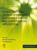 Cover: Nanostructured Carbon Nitrides for Sustainable Energy and Environmental Applications - Elsevier