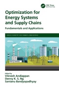 Cover: Optimization for Energy Systems and Supply Chains - CRC Press