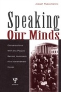 Cover: Speaking Our Minds - Routledge