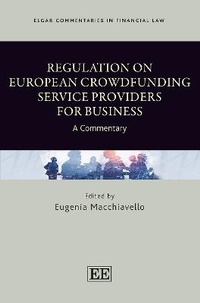 Abbildung von: Regulation on European Crowdfunding Service Providers for Business - Edward Elgar Publishing