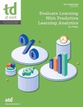 Cover: Evaluate Learning With Predictive Learning Analytics - ATD Press