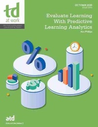 Enlarge image Cover: Evaluate Learning With Predictive Learning Analytics - ATD Press