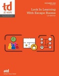Cover: Lock In Learning With Escape Rooms - ATD Press
