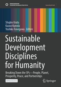 Enlarge image Cover: Sustainable Development Disciplines for Humanity - Springer