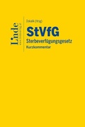 Cover: StVfG | Sterbeverf&uuml;gungsgesetz - Linde