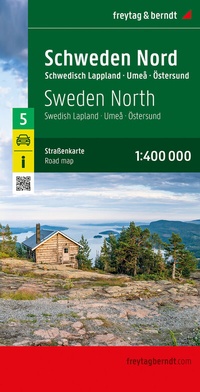 Abbildung von: Schweden Nord, Straßenkarte 1:400.000, freytag & berndt - Freytag-Berndt und ARTARIA