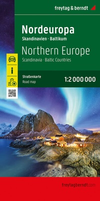 Abbildung von: Nordeuropa, Straßenkarte 1:2.000.000, freytag & berndt - Freytag-Berndt und ARTARIA