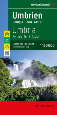 Abbildung von: Umbrien, Straßen- und Freizeitkarte 1:150.000, freytag & berndt - Freytag-Berndt und ARTARIA