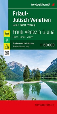Abbildung von: Friaul-Julisch Venetien, Straßen- und Freizeitkarte 1:150.000, freytag & berndt - Freytag-Berndt und ARTARIA