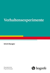 Abbildung von: Verhaltensexperimente - Hogrefe