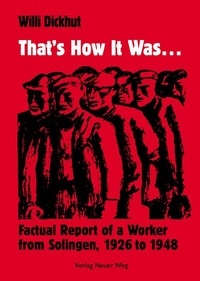 Abbildung von: That's How It Was. - Verlag Neuer Weg
