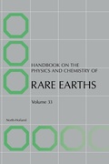 Cover: Handbook on the Physics and Chemistry of Rare Earths: Volume 33 - North-Holland