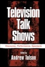 Cover: Television Talk Shows - Routledge