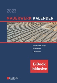 Abbildung von: Mauerwerk-Kalender 2023 - Ernst & Sohn
