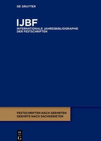 Abbildung von: IJBF / 2022 - De Gruyter