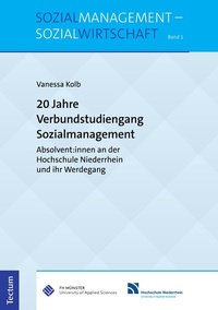 Abbildung von: 20 Jahre Verbundstudiengang Sozialmanagement - Tectum Wissenschaftsverlag