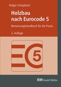 Cover: Holzbau nach Eurocode 5 - mit separater Formelsammlung - Rudolf M&uuml;ller Verlag