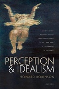 Cover: Perception and Idealism - Oxford University Press