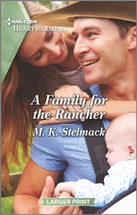 Enlarge image Cover: A Family for the Rancher - Harlequin Heartwarming Larger Print