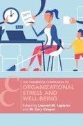 Cover: Organizational Stress and Well-Being - Cambridge University Press