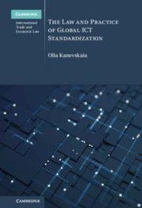 Enlarge image Cover: The Law and Practice of Global ICT Standardization - Cambridge University Press
