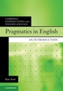 Cover: Pragmatics in English - Cambridge University Press