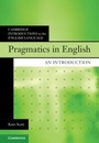 Cover: Pragmatics in English - Cambridge University Press