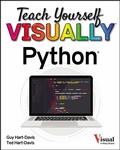 Cover: Teach Yourself VISUALLY Python - Wiley