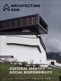 Cover: Architecture Asia: Cultural Identity and Social Responsibility - Images Publishing Group Pty Ltd
