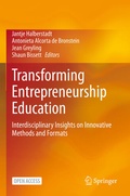 Cover: Transforming Entrepreneurship Education - Springer