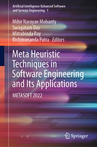 Enlarge image Cover: Meta Heuristic Techniques in Software Engineering and Its Applications - Springer