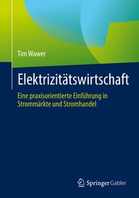 Abbildung von: Elektrizitätswirtschaft - Springer Gabler