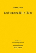 Abbildung von: Rechtsmethodik in China - Mohr Siebeck
