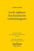 Abbildung von: Loi de vigilance: Das franzoesische Lieferkettengesetz - Mohr Siebeck