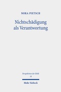 Cover: Nichtsch&auml;digung als Verantwortung - Mohr Siebeck
