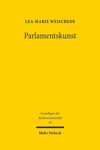 Abbildung von: Parlamentskunst - Mohr Siebeck