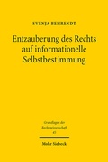 Cover: Entzauberung des Rechts auf informationelle Selbstbestimmung - Mohr Siebeck