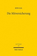 Abbildung von: Die Mitversicherung - Mohr Siebeck