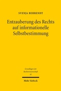 Cover: Entzauberung des Rechts auf informationelle Selbstbestimmung - Mohr Siebeck