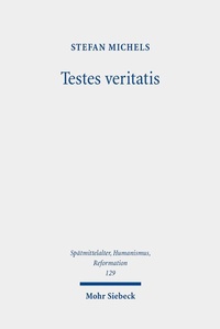 Abbildung von: Testes veritatis - Mohr Siebeck