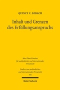 Bild: Inhalt und Grenzen des Erfüllungsanspruchs - Mohr Siebeck